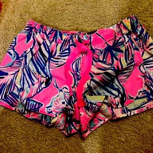 Lilly Pulitzer sleep shorts